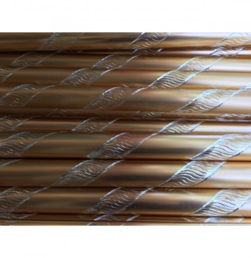 Thanh treo xoắn vàng phi 32